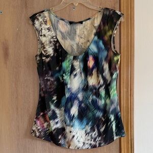 Elie Tahari Vibrant Sleeveless Blouse